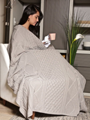 Manta Decorativa Tricot Sofa Sala Cama 120x150cm Chicago