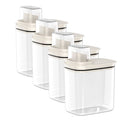 Kit 4 Peças Dispenser Flow 1,5 Litros